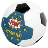 Pow Comic Sound-effect Voetbal (Drie kwart)