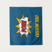 Pow Comic Sound-effect Wandkleed (Voorkant)