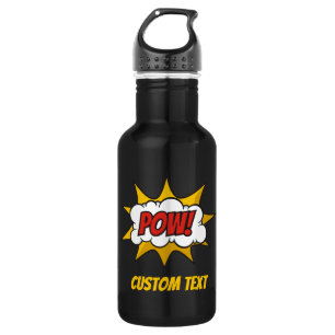 Pow Comic Sound-effect Waterfles