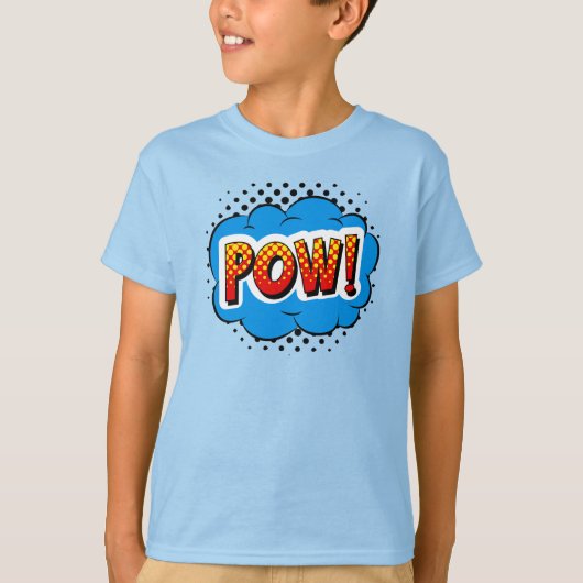 POW! Comic T-Shirt Kids (Voorkant)