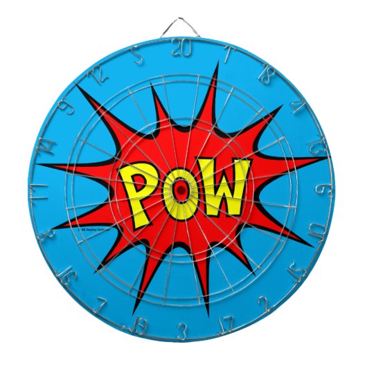 Pow! Dartbord (Voorkant)