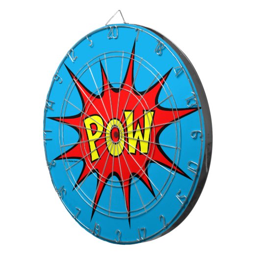 Pow! Dartbord (Voorkant Rechts)