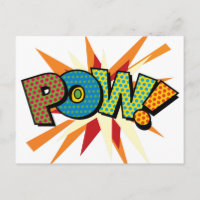 POW Fun Retro Comic Book Pop Art