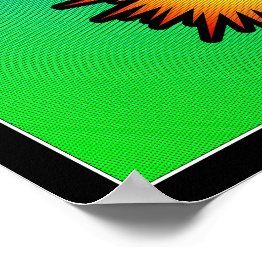 POW Halftone Poster (Hoek)