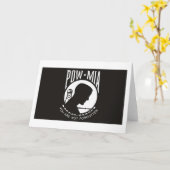 POW Het Wenskaart van de mia- Vlag Kaart (Gele Bloem)