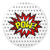 POW! KERAMISCHE KNOP (Voorkant)