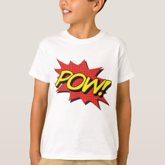 POW! Kinder komische Shirt