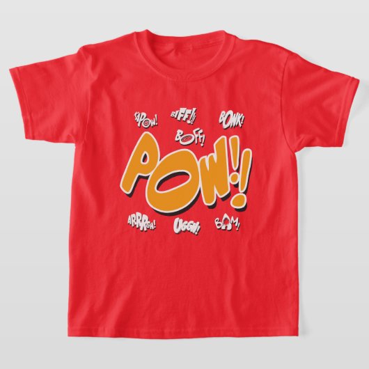 Pow Kinder T-shirt (Laagn)