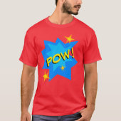 POW! komisch plezier T-shirt (Voorkant)