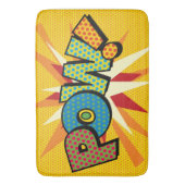 POW Leuke Retro Stripboek Pop Art Badmat (Voorkant Verticaal)