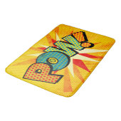 POW Leuke Retro Stripboek Pop Art Badmat (Gekanteld)