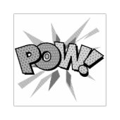POW Leuke Retro Stripboek Pop Art Rubberstempel (Afrduk)