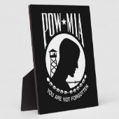 POW MIA Amerikaanse militaire helden krijgsgevange Fotoplaat (Zijkant)