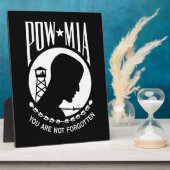 POW MIA Amerikaanse militaire helden krijgsgevange Fotoplaat (Zijkant)