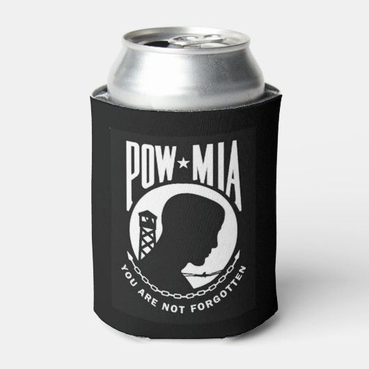 POW MIA BLIKJESKOELER (Blikje Voorkant)