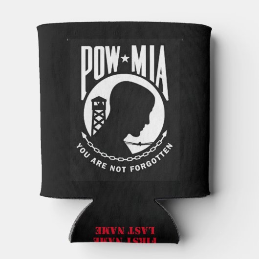POW MIA BLIKJESKOELER (Achterkant)