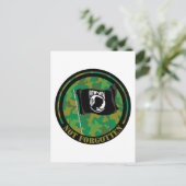 POW MIA BRIEFKAART (Staand voorkant)