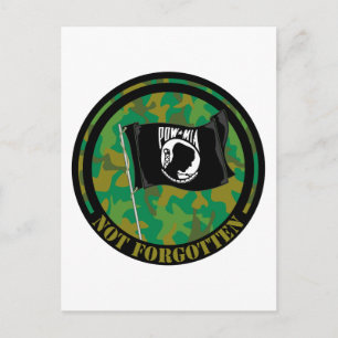 POW MIA BRIEFKAART