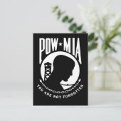 POW MIA-Briefkaart Briefkaart (Staand voorkant)