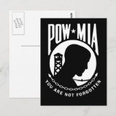 POW MIA-Briefkaart Briefkaart (Voorkant / Achterkant)