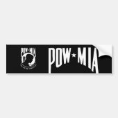 POW MIA-Bumpersticker Bumpersticker (Voorkant)