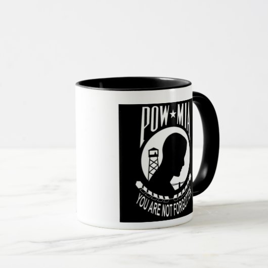 POW MIA Coffee-Mok Mok (Voorkant rechts)