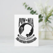 POW/MIA-dag Briefkaart (Staand voorkant)