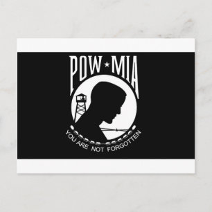 POW+MIA Flag Briefkaart