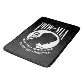 POW MIA Flag: Vermiste soldaten van de Vietnamoorl Badmat (Gekanteld)