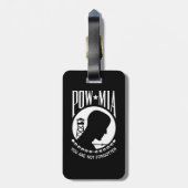 POW MIA Flag: Vermiste soldaten van de Vietnamoorl Bagagelabel (Achterkant verticaal)