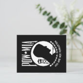 POW MIA Flag: Vermiste soldaten van de Vietnamoorl Briefkaart (Staand voorkant)