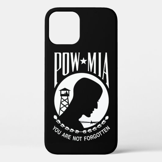POW MIA Flag: Vermiste soldaten van de Vietnamoorl Case-Mate iPhone Case (Achterkant)
