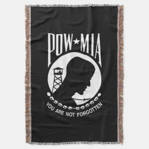 POW MIA Flag: Vermiste soldaten van de Vietnamoorl Deken