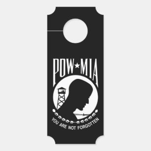 POW MIA Flag: Vermiste soldaten van de Vietnamoorl Deurhanger
