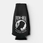 POW MIA Flag: Vermiste soldaten van de Vietnamoorl Flesjeskoeler (Voorkant)