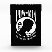 POW MIA Flag: Vermiste soldaten van de Vietnamoorl Fotoblokken (Voorkant)