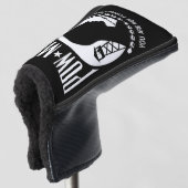POW MIA Flag: Vermiste soldaten van de Vietnamoorl Golfheadcover (3/4 voorkant)