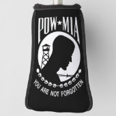 POW MIA Flag: Vermiste soldaten van de Vietnamoorl Golfheadcover (Draai 90)