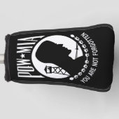 POW MIA Flag: Vermiste soldaten van de Vietnamoorl Golfheadcover (Voorkant)
