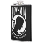 POW MIA Flag: Vermiste soldaten van de Vietnamoorl Heupfles (Links)