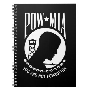 POW MIA Flag: Vermiste soldaten van de Vietnamoorl Notitieboek