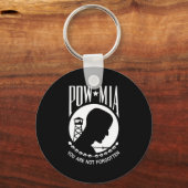 POW MIA Flag: Vermiste soldaten van de Vietnamoorl Sleutelhanger (Voorkant)