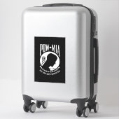 POW MIA Flag: Vermiste soldaten van de Vietnamoorl Sticker (Koffer)