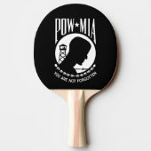 POW MIA Flag: Vermiste soldaten van de Vietnamoorl Tafeltennisbatje (Achterkant)