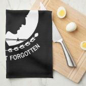 POW MIA Flag: Vermiste soldaten van de Vietnamoorl Theedoek (Quarter Fold)