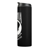 POW MIA Flag: Vermiste soldaten van de Vietnamoorl Thermosbeker (Geroteerd rechts)