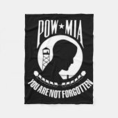 POW/MIA FLEECE BLANKET (Voorkant)