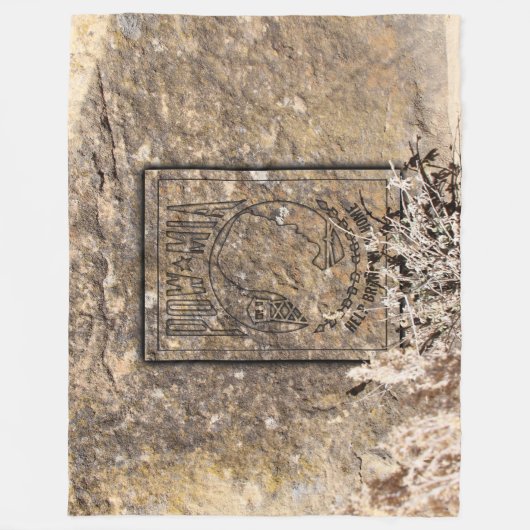 Pow Mia Fleece Deken (Voorkant)