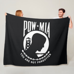 POW/MIA FLEECE DEKEN