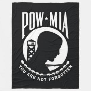 POW/MIA FLEECE DEKEN